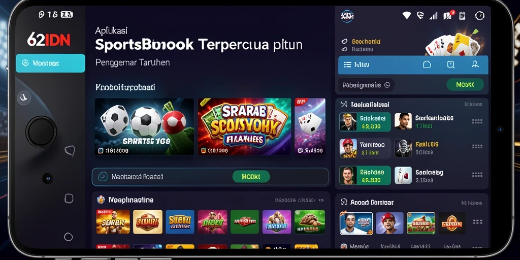 Tampilan gameplay 62IDN yang interaktif dan mudah digunakan saat bertaruh.