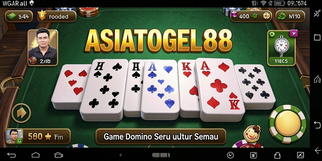 Tampilan seru gameplay ASIATOGEL88 yang menggugah semangat.