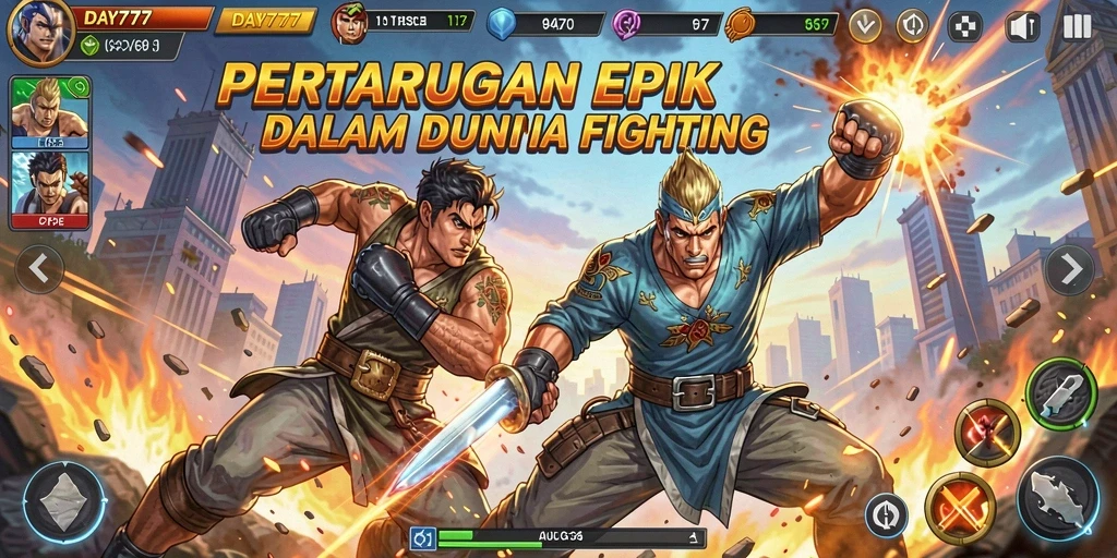 Tampilan gameplay DAY777 yang menegangkan dan mendebarkan.