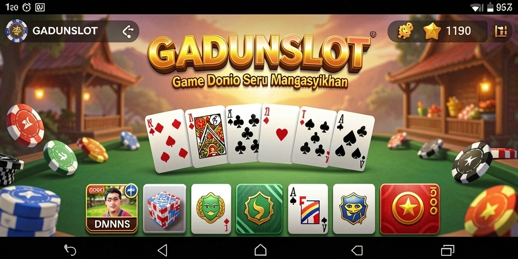 Tampilan gameplay seru di GADUNSLOT yang menggoda.