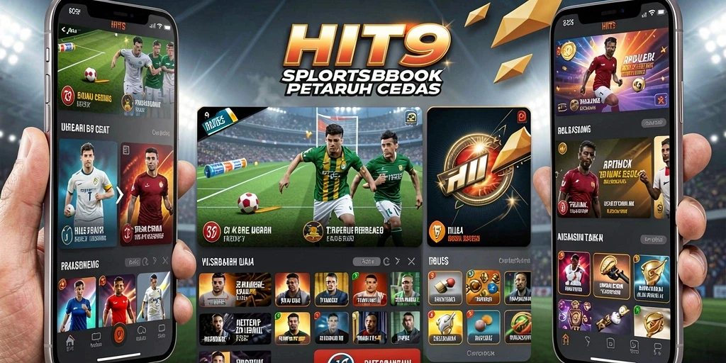 Tampilan gameplay menarik dari aplikasi Sportsbook HIT9.
