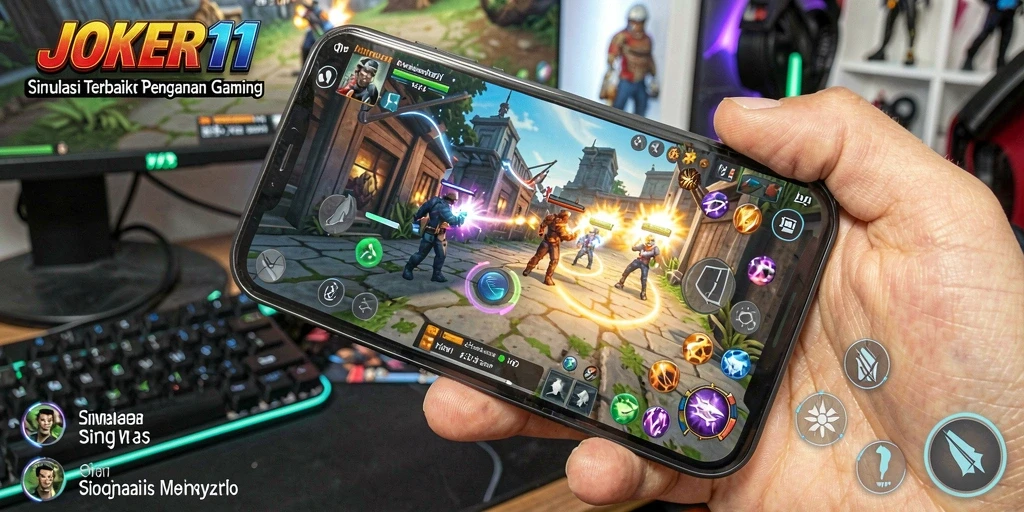 Tampilan gameplay <strong>JOKER11</strong> menampilkan dunia virtual yang kaya dan interaktif.