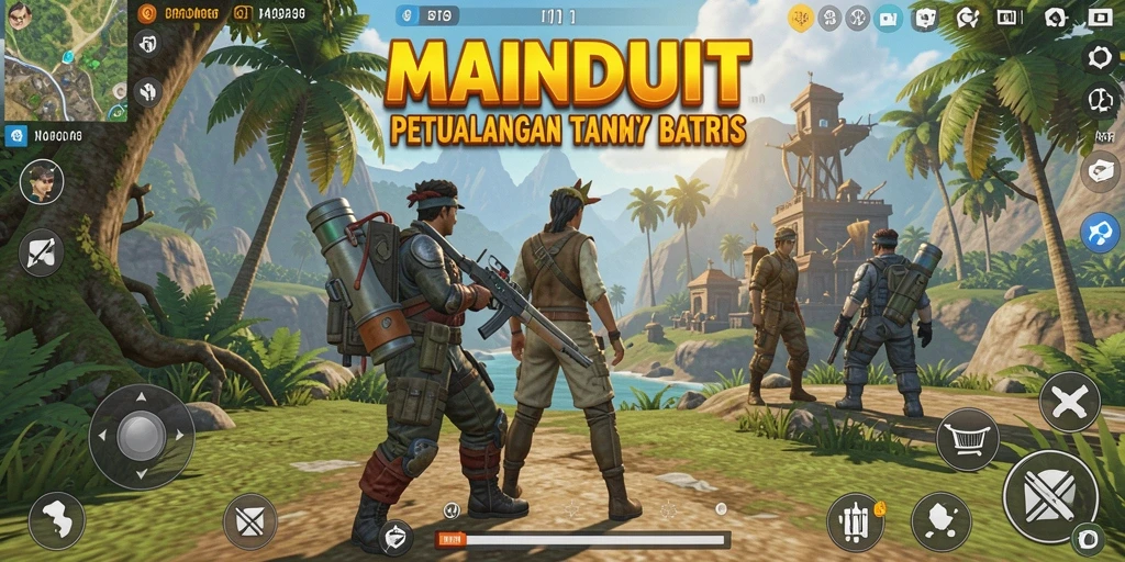 Gameplay seru di dunia terbuka MAINDUIT.