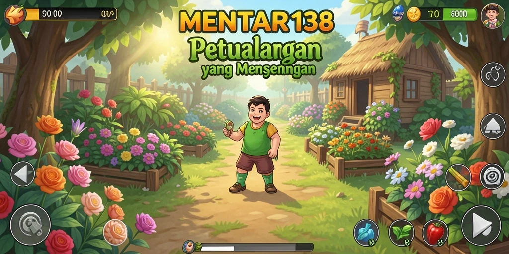 Tampilan menarik dari gameplay Farming di MENTARI138.