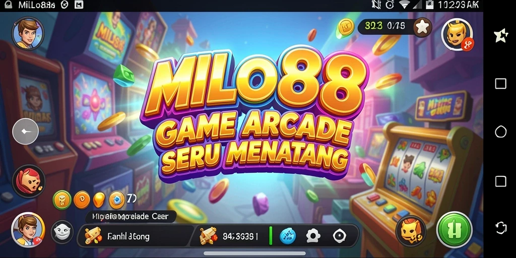 Tampilan gameplay seru dari MILO88 dengan grafis menawan.