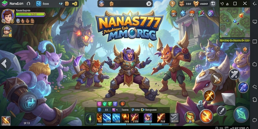 Gameplay NANAS777 yang mendebarkan di dunia MMORPG.