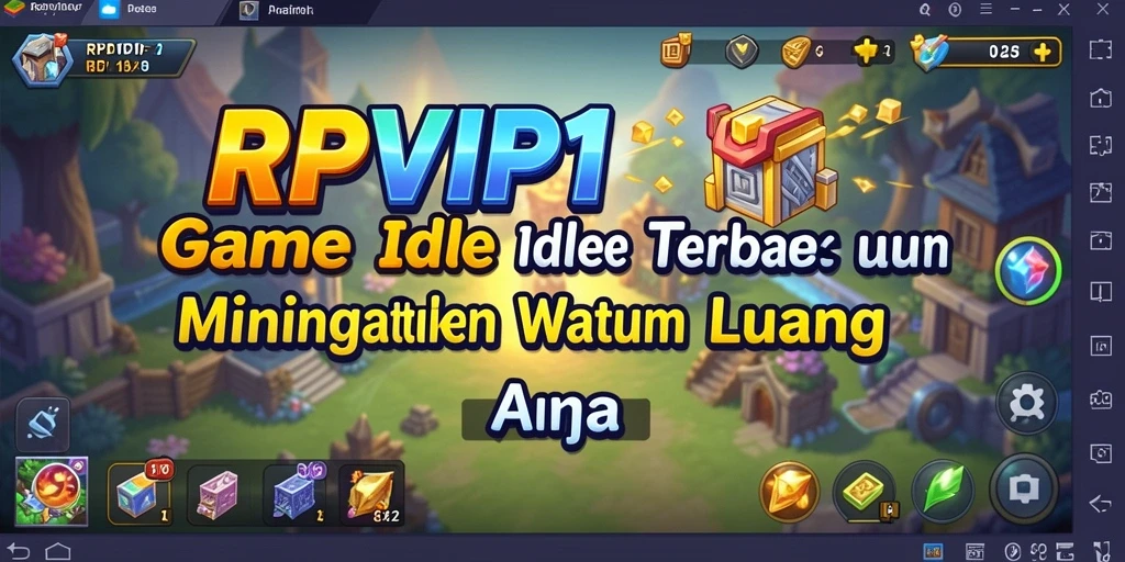 Tampilan gameplay RPVIP1 yang memikat dan penuh warna.