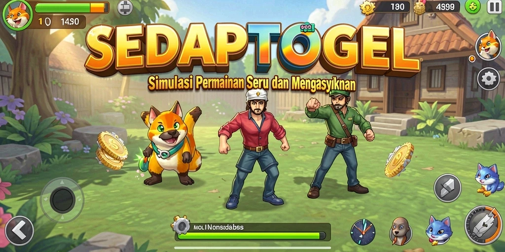 Tampilan gameplay SEDAPTOGEL yang mendebarkan dan interaktif.