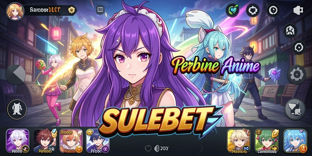 Tampilan gameplay Anime SULEBET yang menakjubkan dan interaktif.