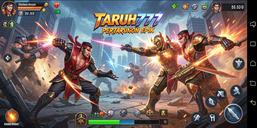 Screenshot gameplay TARUH777 yang penuh aksi dan mendebarkan.