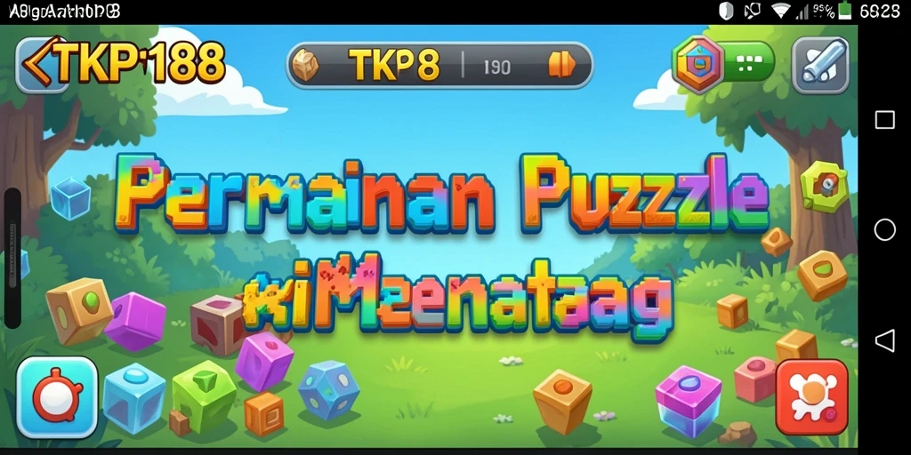 Tampilan gameplay TKP188 yang penuh warna dan menantang.